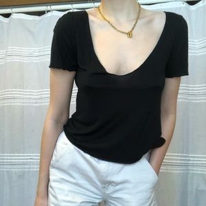 Slouchy Urban Outfitters V-Neck Top